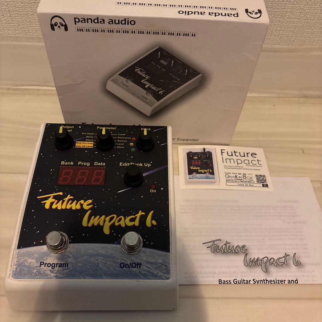 Future Impact 1 ベースギターシンセサイザー pandaMidi Solutions / Future Impact VIP ギター/ベースシンセペダル