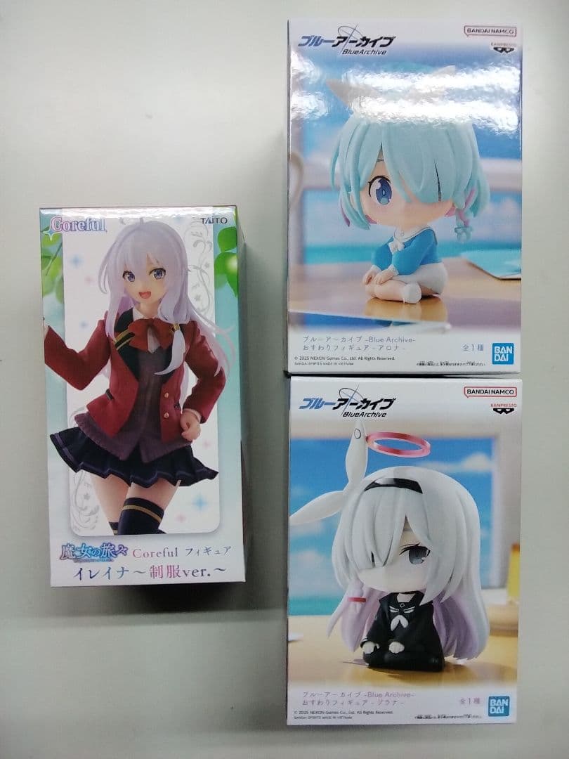 魔女の旅々Coreful フィギュア イレイナ制服ver. 他ブルアカフィギュア Amazon.co.jp: 魔女の旅々 Coreful フィギュア イレイナ ～制服ver