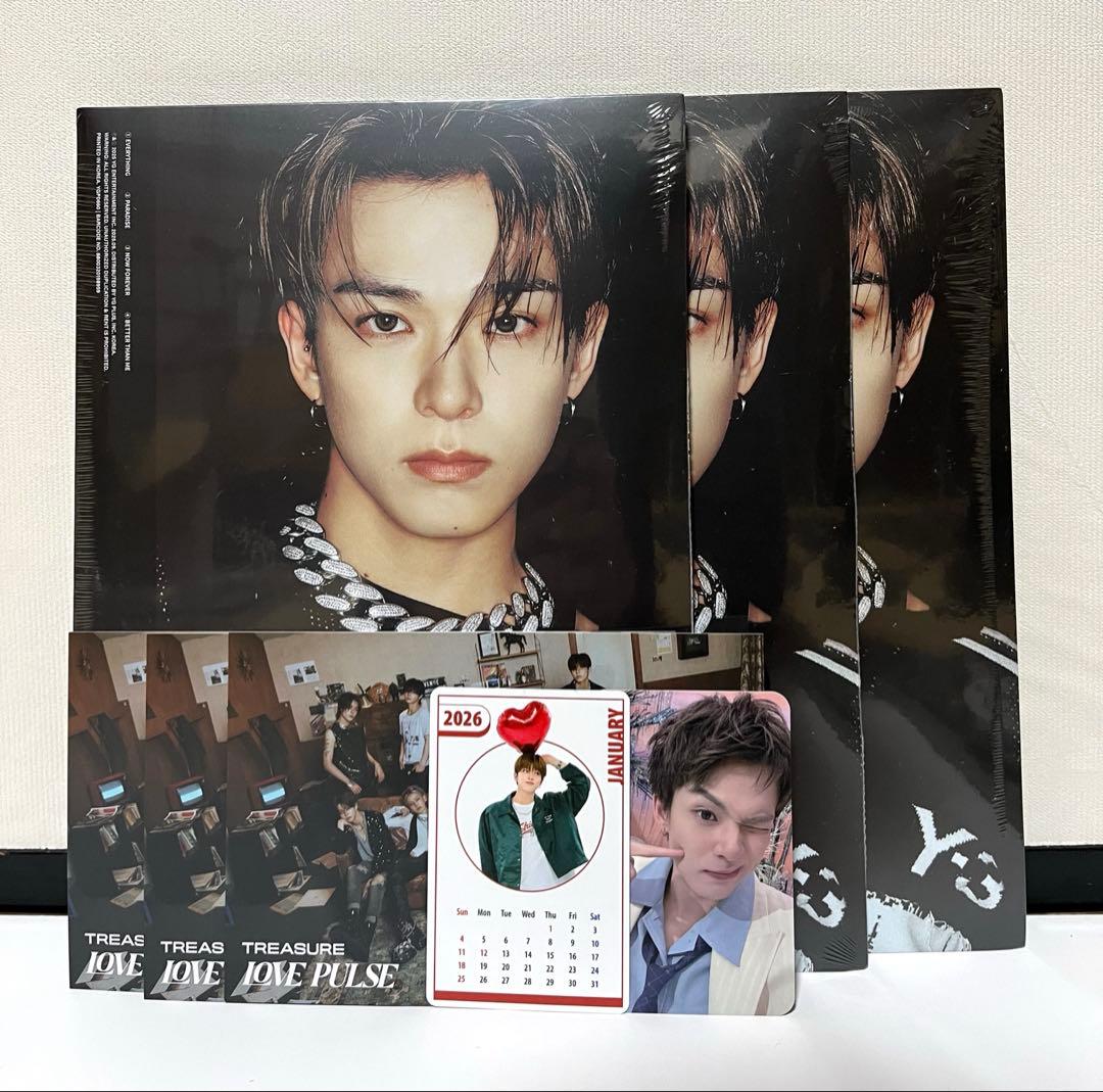 treasure アサヒ [LOVE PULSE] アルバム トレカ - メルカリ