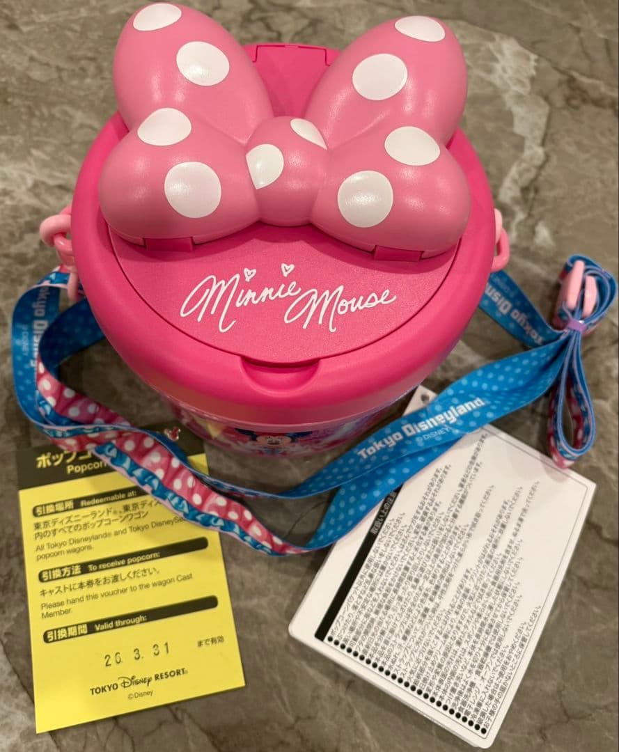 【新品】ミニー パルパルーザ ファンダーランド ポップコーンバケット 新品]ミニー パルパルーザ ポップコーンバケット ファンダーランド