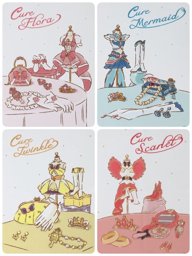 【新品未開封】Go！プリンセスプリキュア ハーフビッグタオル 4種セット Goプリンセスプリキュア ハーフビッグタオル ファッションアレンジ