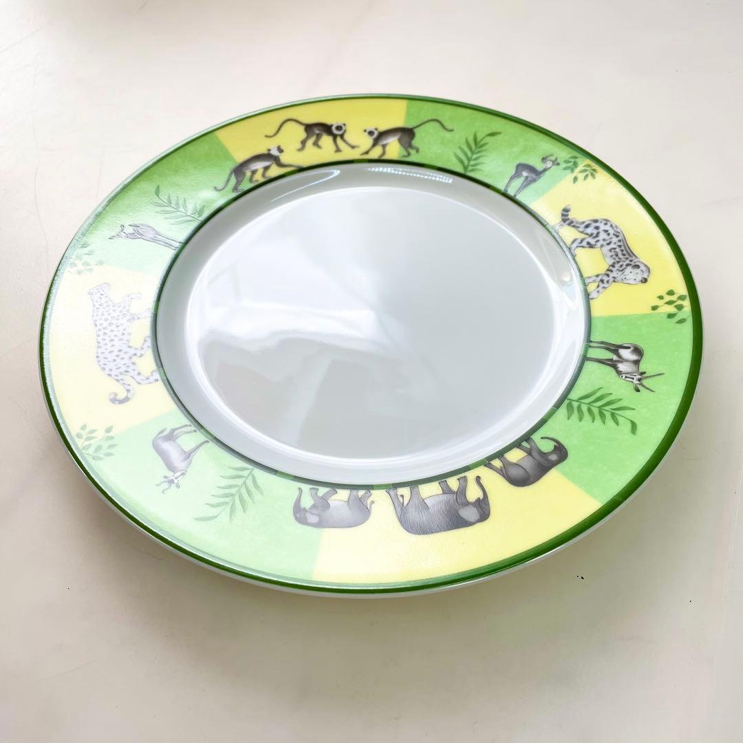 ◎ HERMES エルメス アフリカデザートプレート 22.5cm 皿