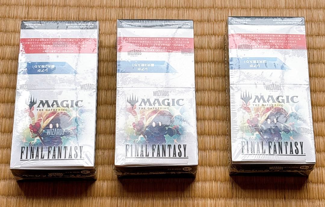 新品未開封】MTG FF ベーシックブースター3BOX - メルカリ