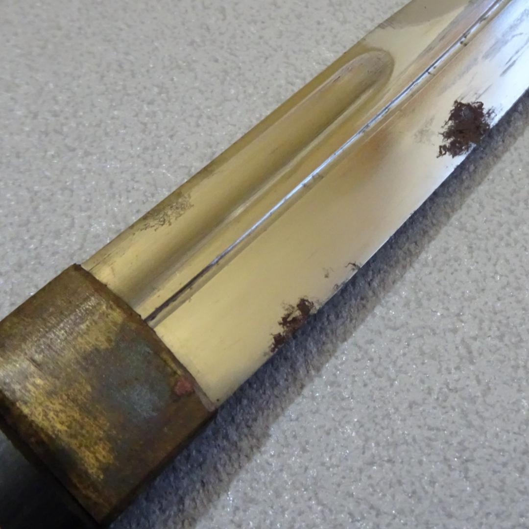 ヴ*ミ様 菊一文字 ナイフ 全長：約21cm 武具 短刀