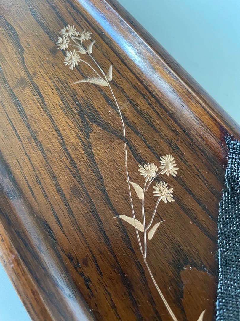 《草木彫》川添日記 煎茶盆 百年うつわ 神様からの贈りもの