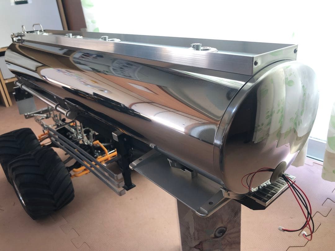 タミヤ ブルヘッド クラッドバスター 専用 4輪 タンクローリー 自家製