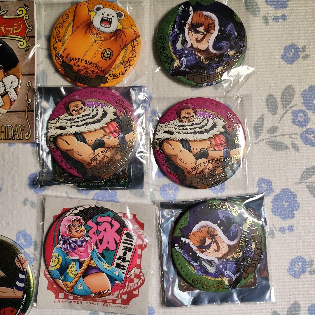 ワンピース USJ 缶バッジ バースデー缶バッジ まとめ売り - メルカリ