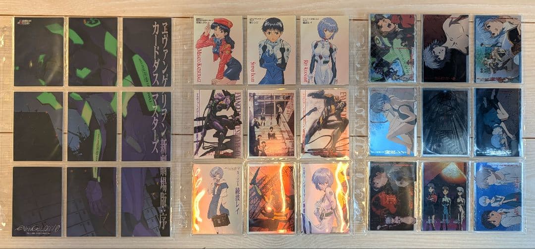 C*g様 エヴァンゲリヲン新劇場版:序 カードダスマスターズ コンプセット 新世紀エヴァンゲリオン カードダスマスターズⅠ 全初版172種類