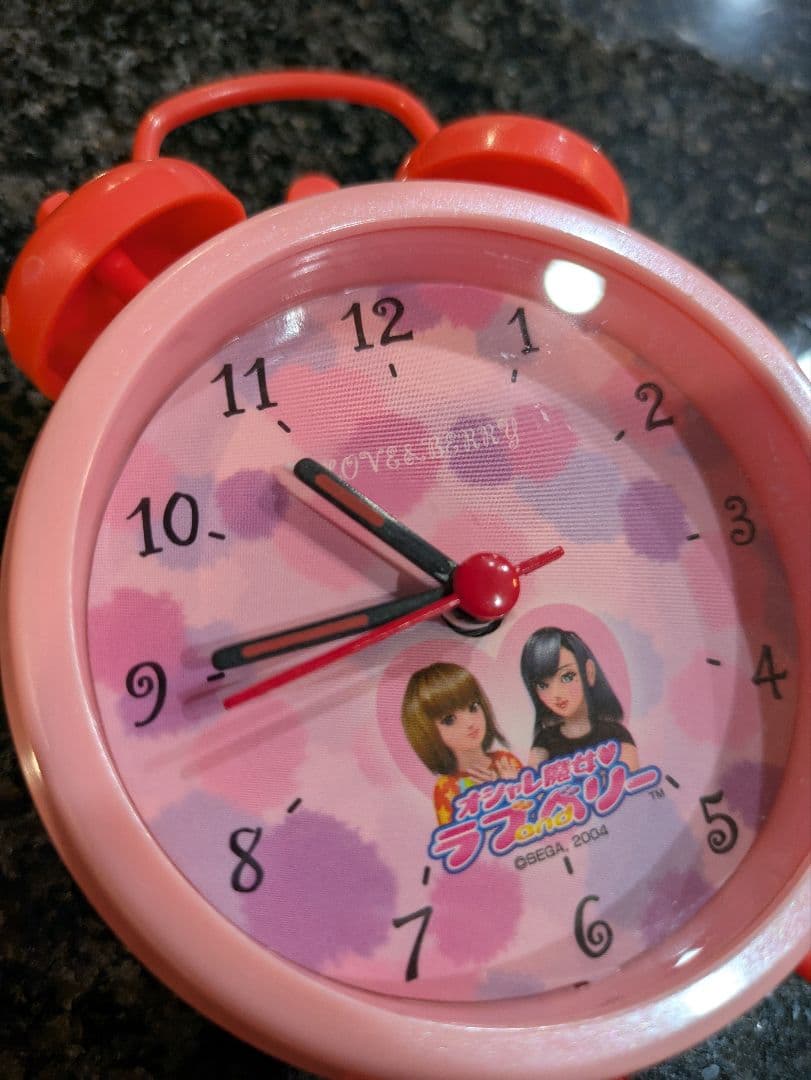 おしゃれ魔女 ラブandベリー ラブベリー 時計 置き時計 クロック