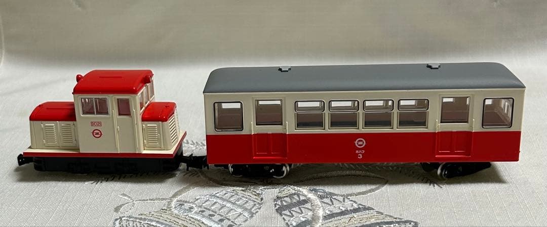 TOMYTEC 想い出の尾小屋鉄道2両セット×2点 動力化済み ナ