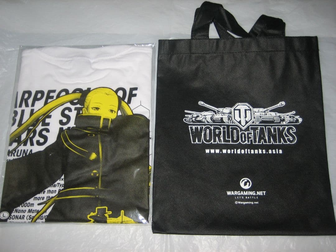 TGS 非売品 蒼き鋼のアルペジオ 描き下ろし絵柄 Tシャツ ハルナ＆特製