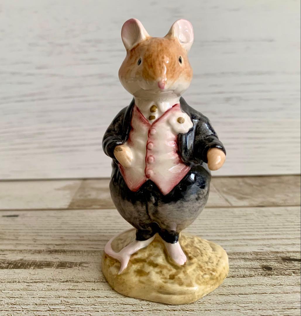 ダスティとポピー ウェディング フィギュリン ブランブリーヘッジ 置物