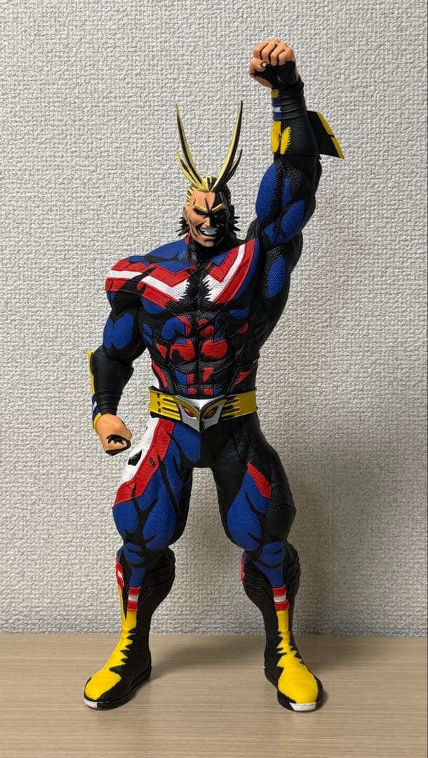 僕のヒーローアカデミアオールマイトSMSP Ｂ賞　リペイント ヒロアカ smsp オールマイト リペイント 2次元彩色｜Yahoo!フリマ（旧