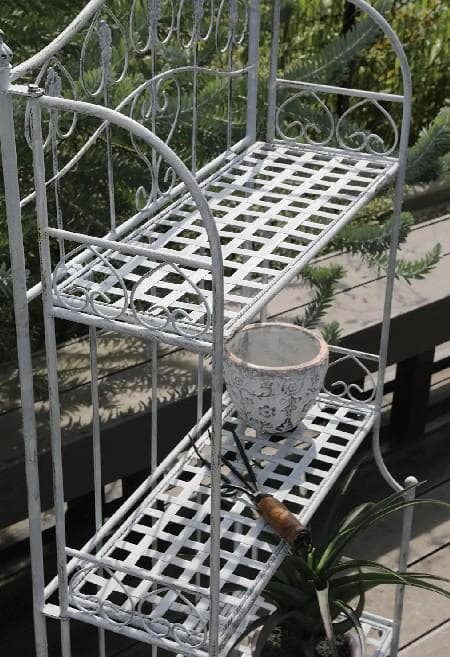 ヴァイス フォーティアシェルフ アイアン コベントガーデン シャビー