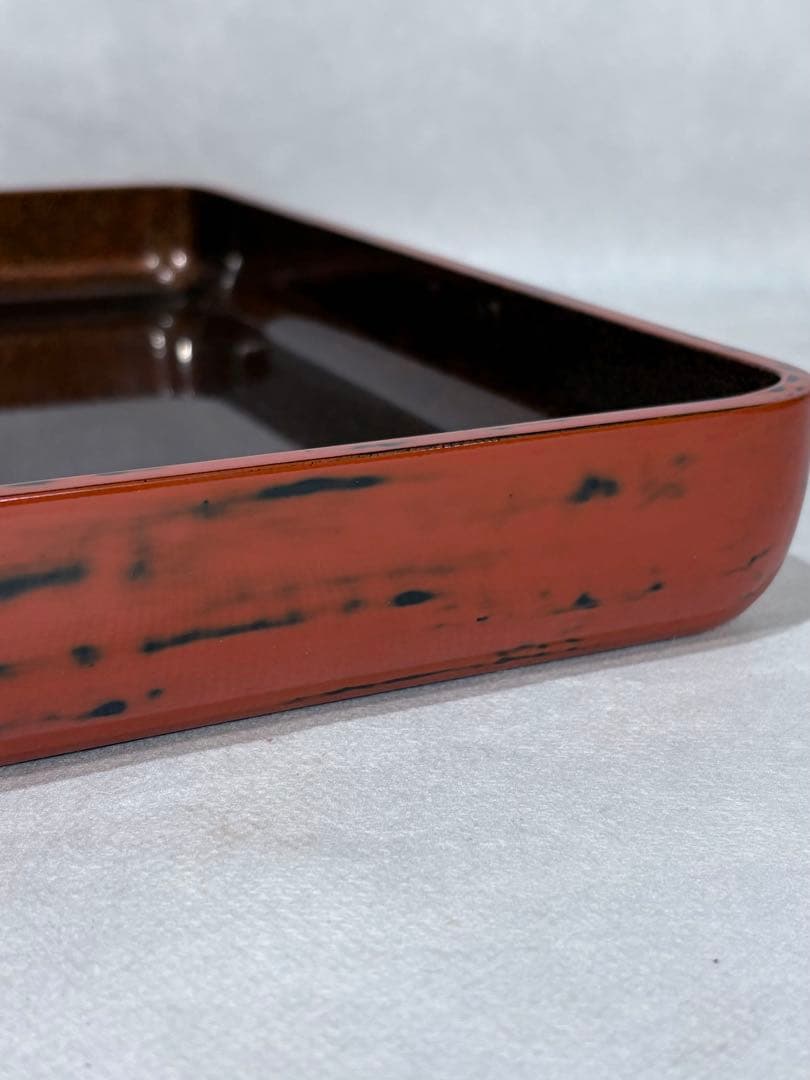 根来塗 内梨地蒔絵付 懐石膳五客 美品 茶道具 懐石道具 送料