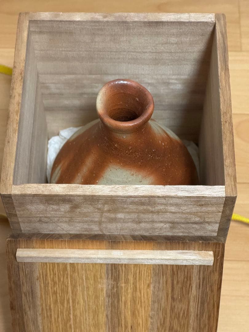 備前焼 金重道明 備前緋襷一輪花入 - メルカリ