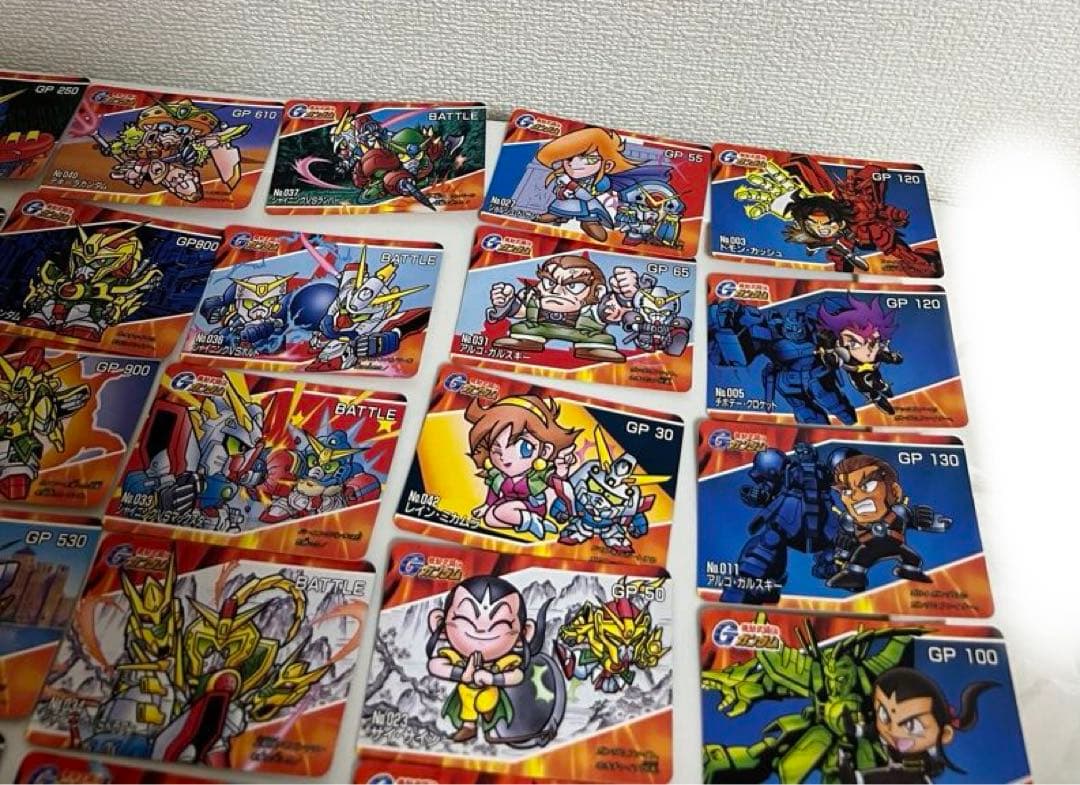 ガンダムカード（キラカード、ノーマルカード）記念カード、SDガンダム