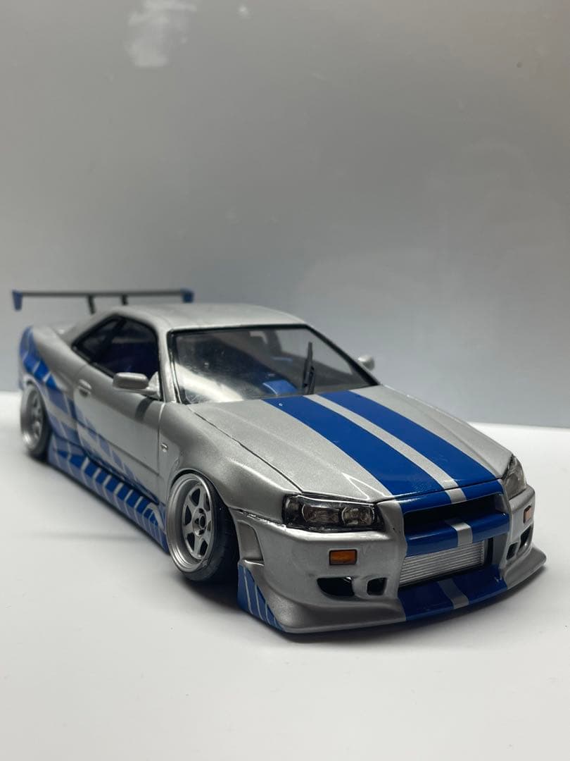 アオシマ スカイライン GT-Rワイルドスピード ブライアン仕様 - メルカリ