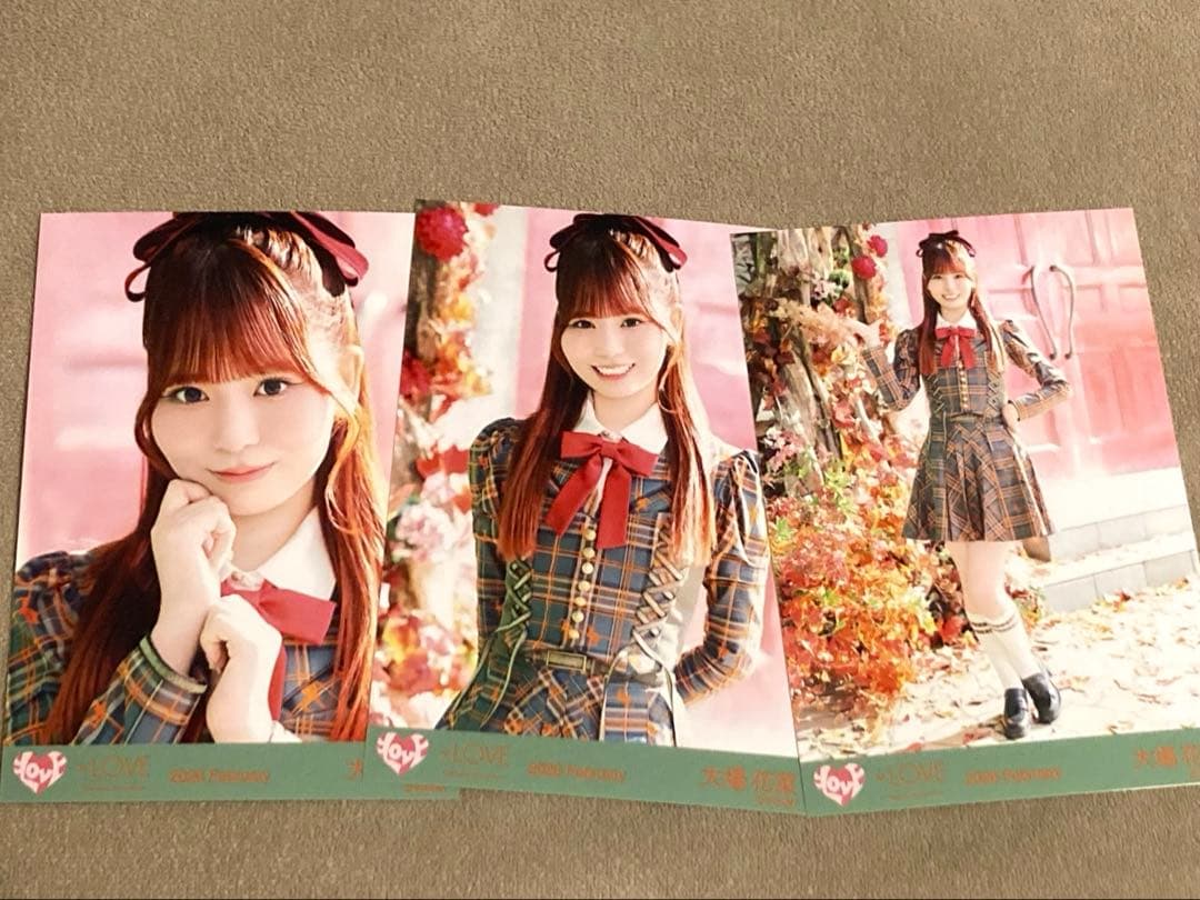 LOVE 大場花菜 ラブソングに襲われる 歌唱衣装(アザー)生写真 コンプ