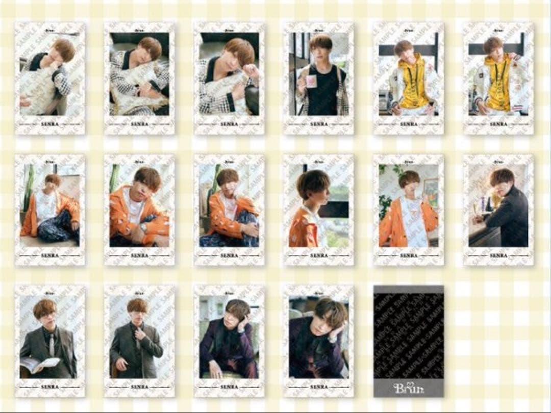 センラ Brun チェキ 16枚全種セット 2026年最新】センラ チェキの人気アイテム - メルカリ