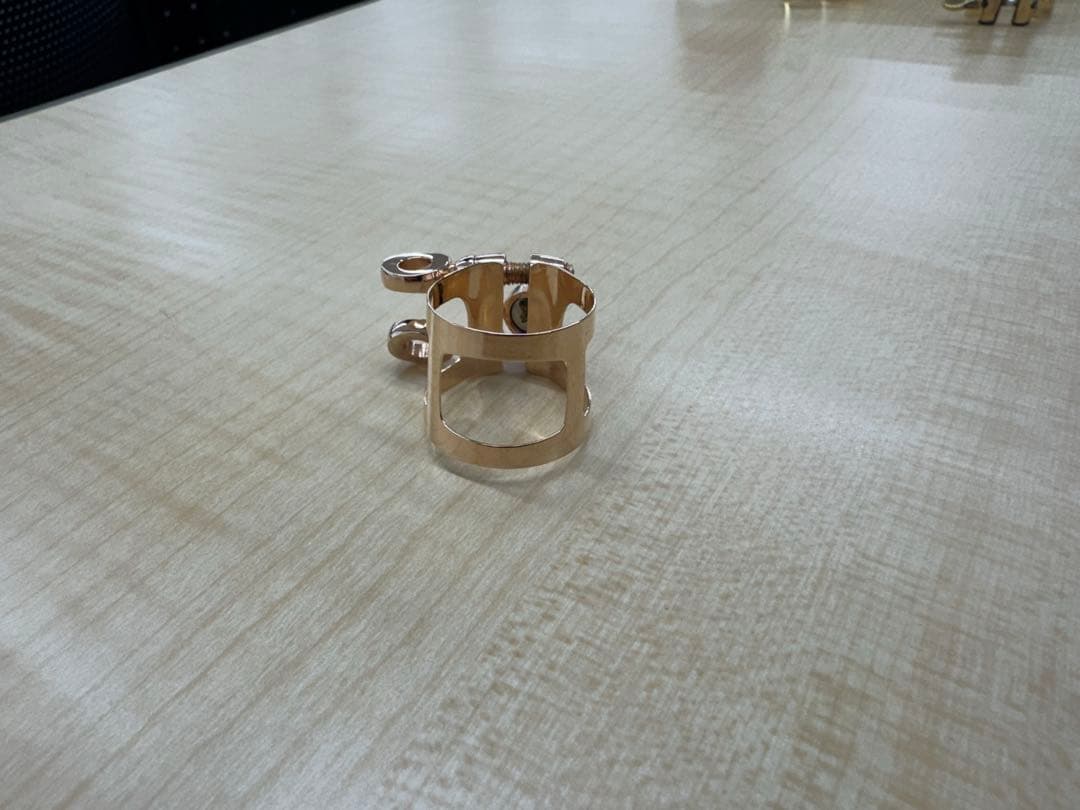 【E♭クラリネットリガチャー】ブルズEX B♭ クラリネット リガチャー ブルズアイ ブルズEX ピンクゴールド