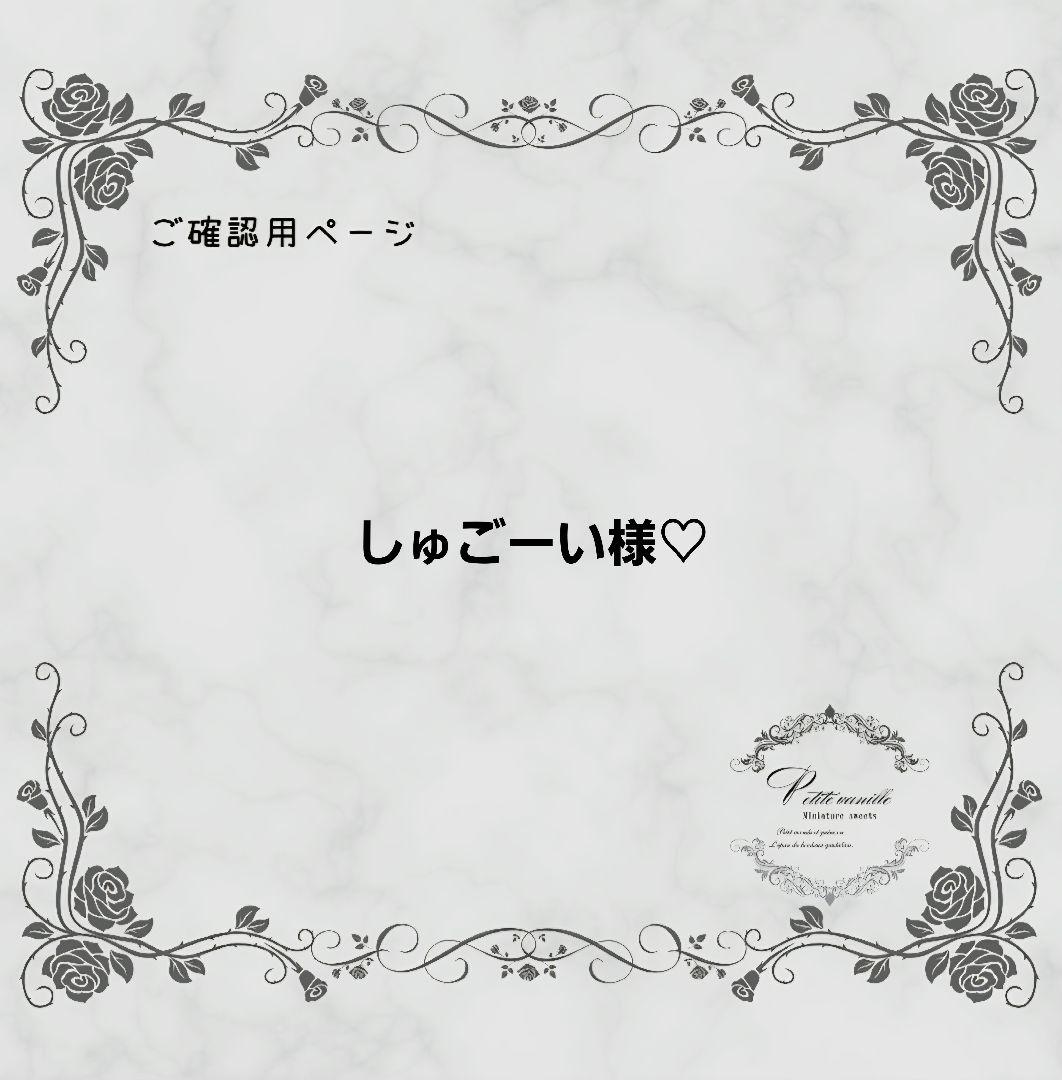 【しゅごーい様♡専用ページ】