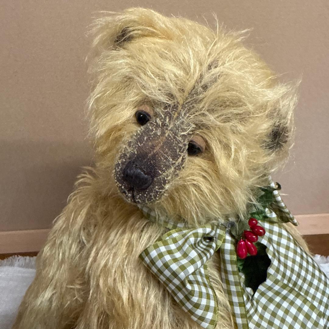 梶原晴美　テディベア　オルゴール　美品