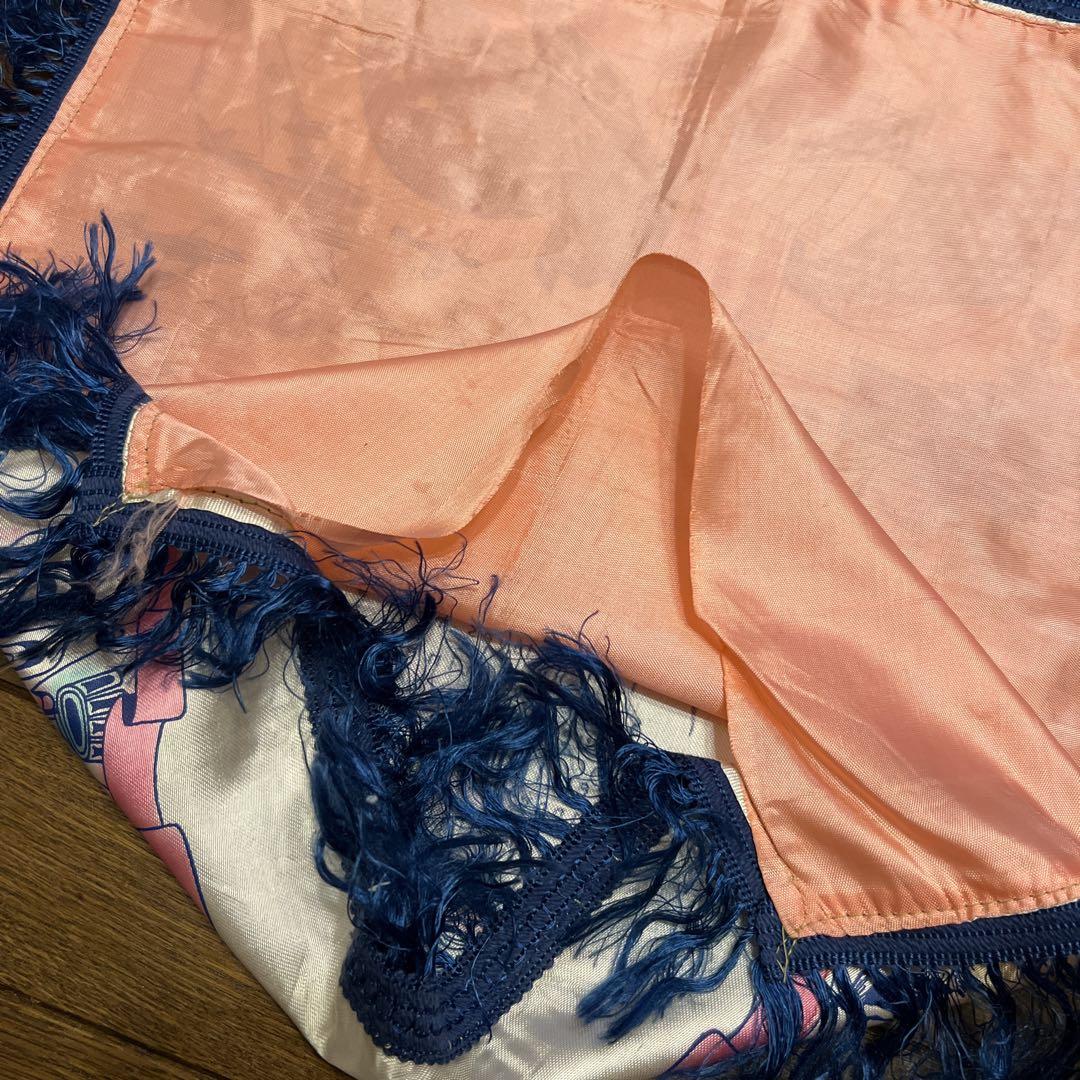 ビンテージ40sスーベニアお土産50sクッションカバー布 ピロー ケース