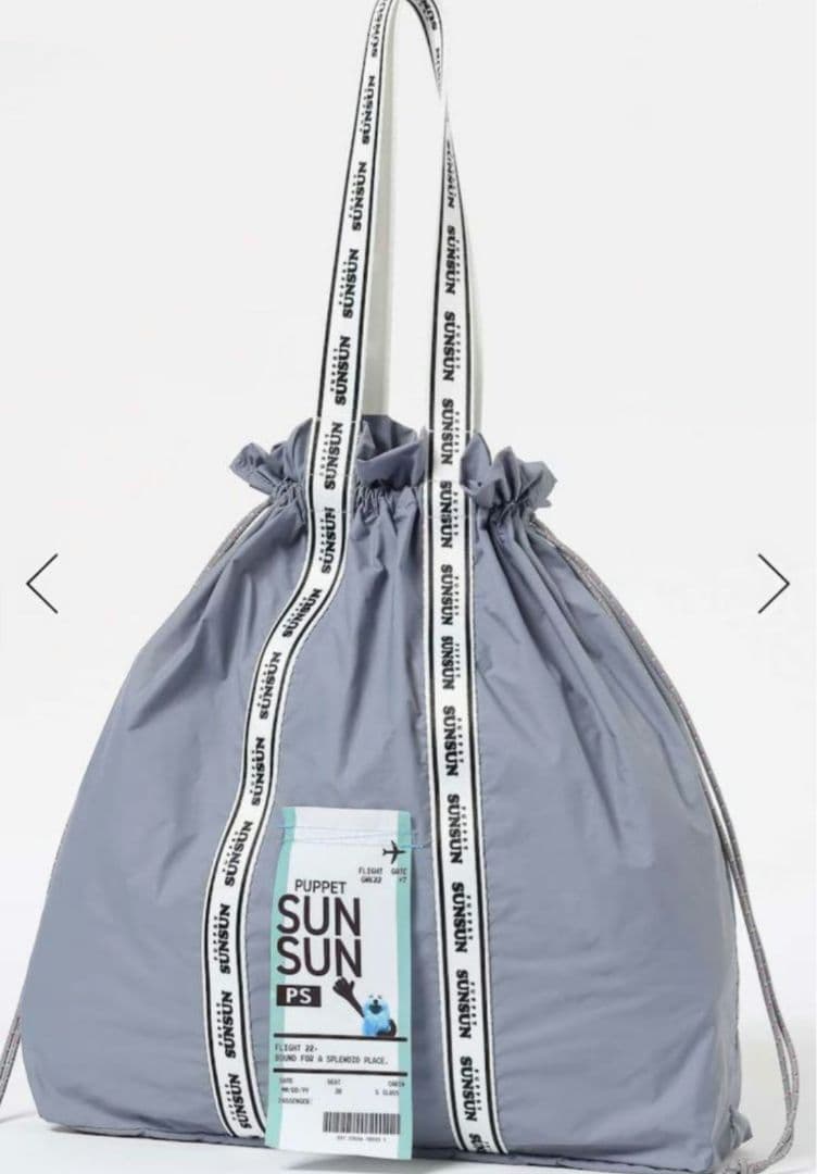 SUNSUN トートBAG パペットスンスン トートバッグ グローバルワーク