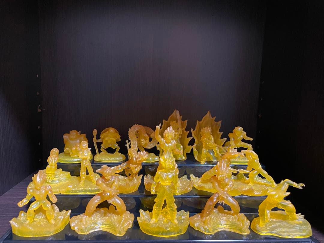 ドラゴンボールコレクション非売品イエロークリアフィギュアセット ドラゴンボール 限定クリアイエロー フィギュア ジャンプフェスタ等