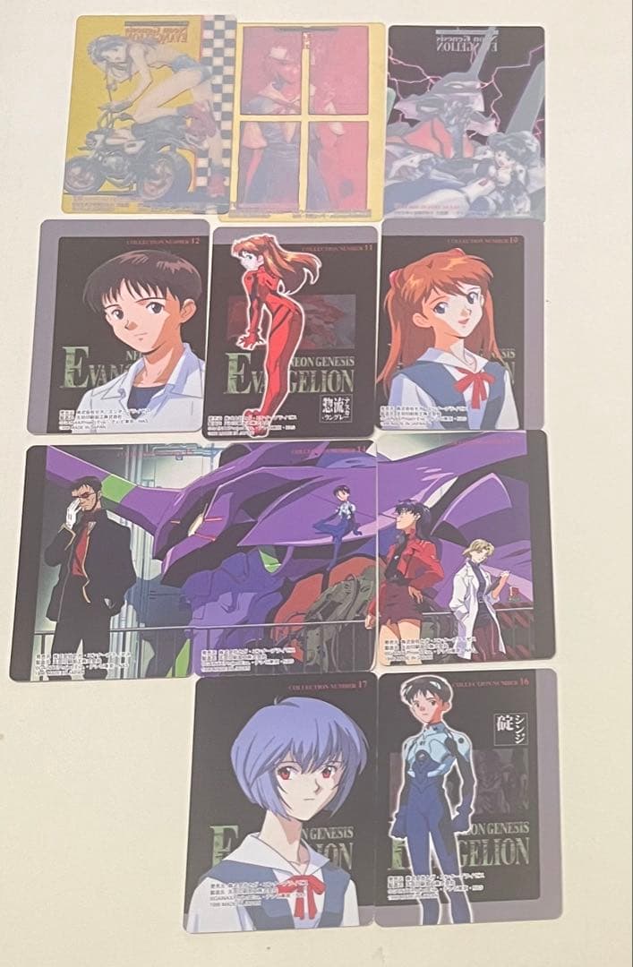 トレカ】新世紀エヴァンゲリオン カードダス 36枚 クリア3枚 アマダ