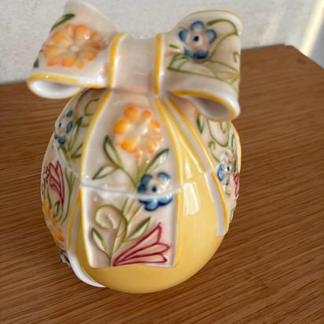 ビレロイボッホ⭐️イースターエッグ 小物入れ⭐️卵飾りと小籠の