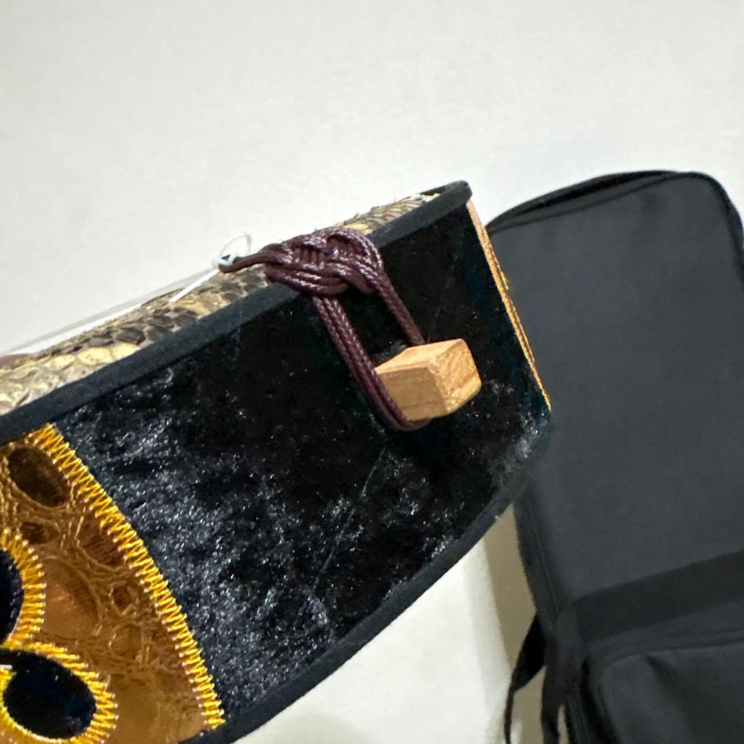 三線 蛇三線 本皮 本革 蛇皮 蛇革 三味線 琉球 沖縄 楽器 ソフトケース