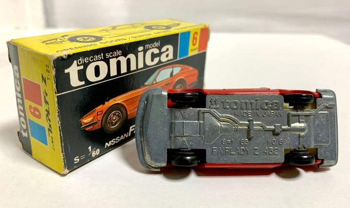 最初期 トミカ 日産 フェアレディZ432 赤色 1Aホイール - メルカリ