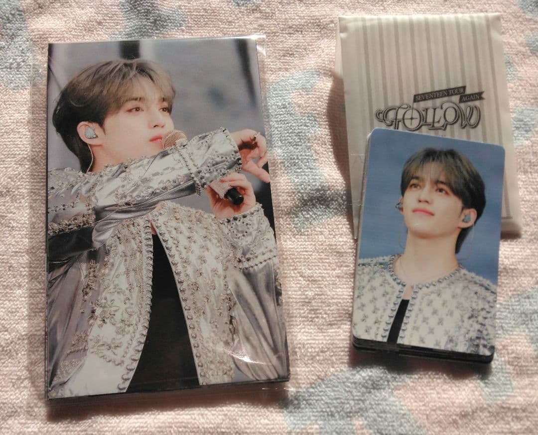 SEVENTEEN FOLLOW AGAIN ブルーレイ トレカ ポスカ 全員 SEVENTEEN Trading photocard FOLLOW AGAIN to JAPAN official Carat