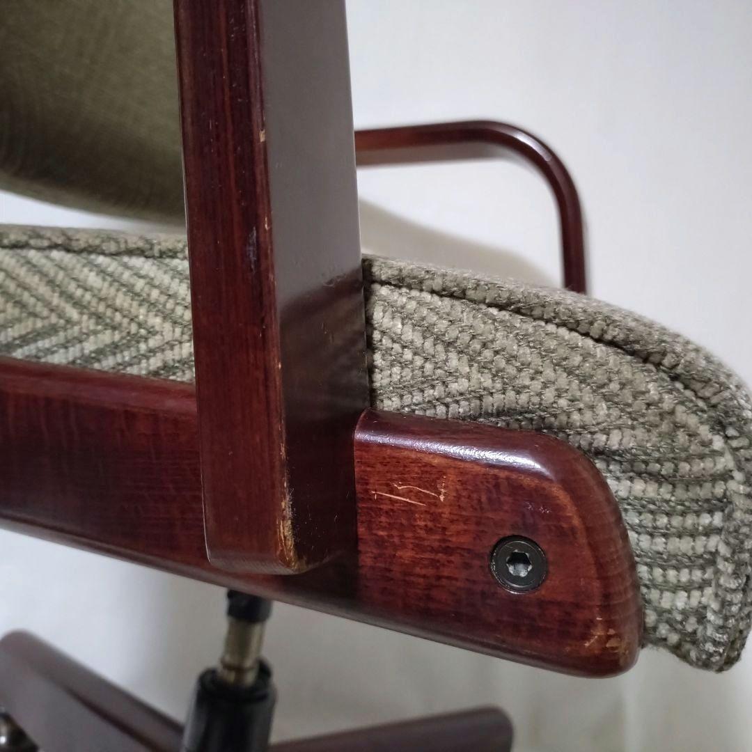 karimoku オールドカリモク デスクチェア ヴィンテージ ロッキング機能