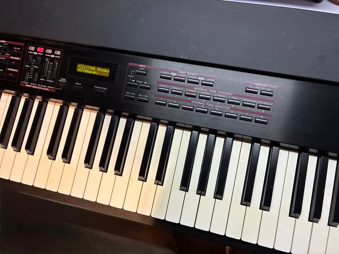 鍵盤ハンマー修理済】Roland 88鍵盤ステージピアノ RD-600 - メルカリ