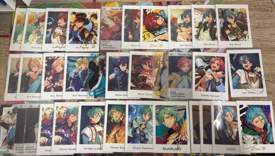 あんスタ ALKALOID Crazy:B ぱしゃっつ等カード類 まとめ売り - メルカリ
