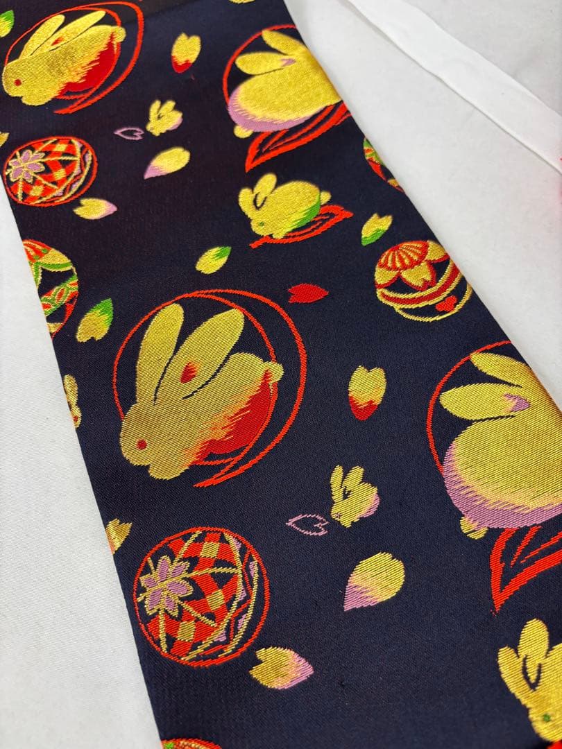 七五三　女の子　はこせこセットM　帯揚げ・しごき付き《子供497》#江戸小もーん