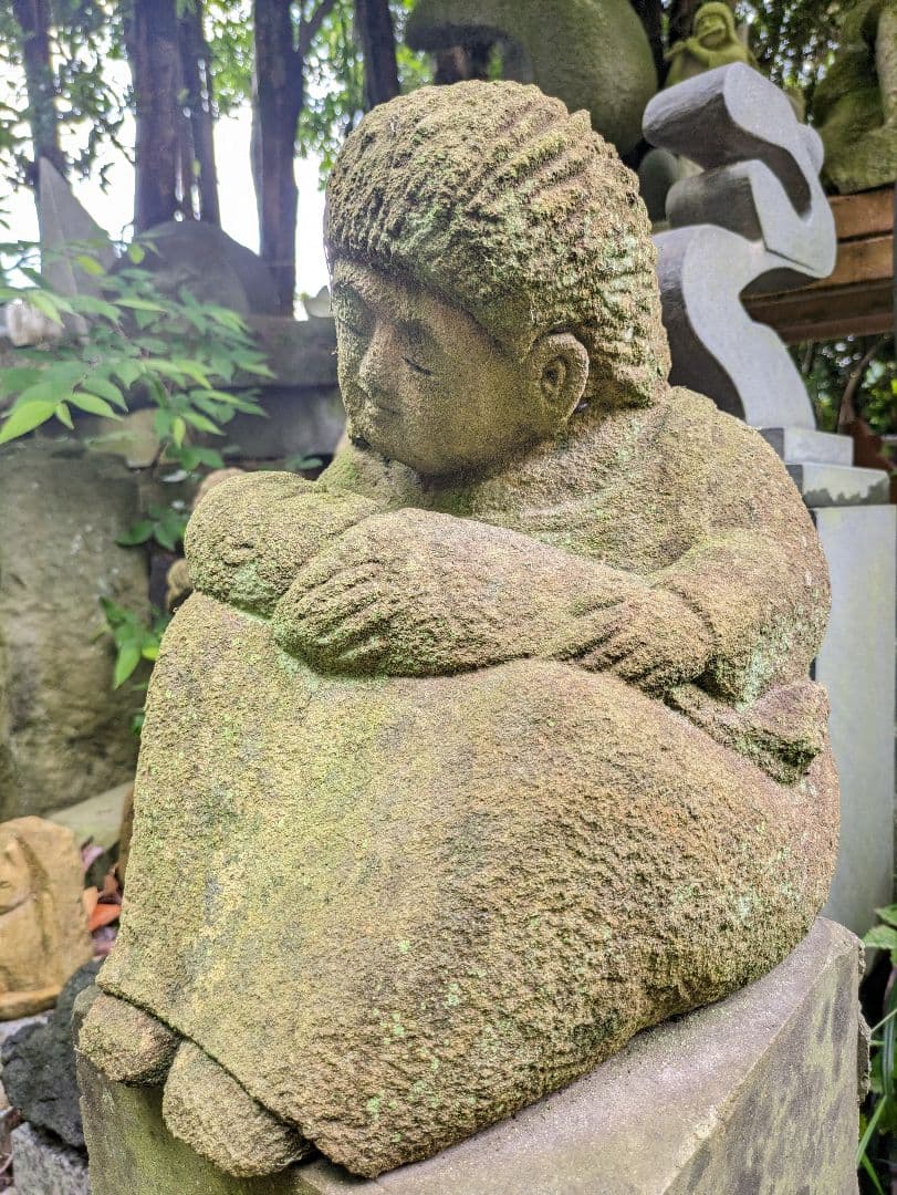 石仏、子安菩薩、多胡石、母子、母性愛、