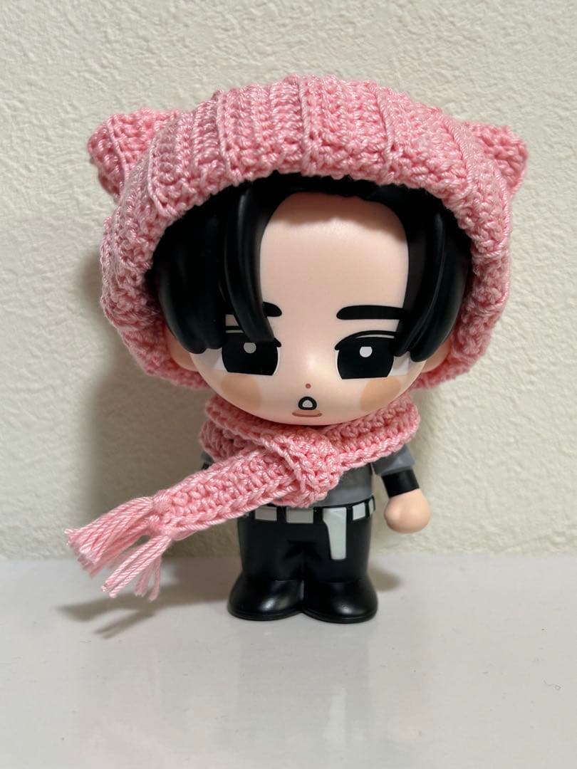 13】Snow Man すのチルぬい・ソフビ 猫耳ニット帽子 マフラー付き9色