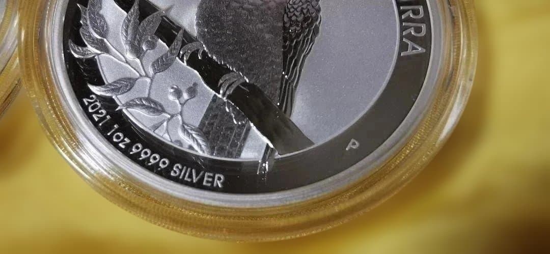 チ*イ様 オーストラリア・クーカバラ銀貨 5枚セット 2021年 新品未使用