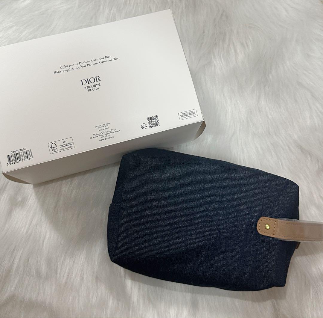 ディオール 限定 ノベルティ ポーチ トラベルデニムポーチ - メルカリ
