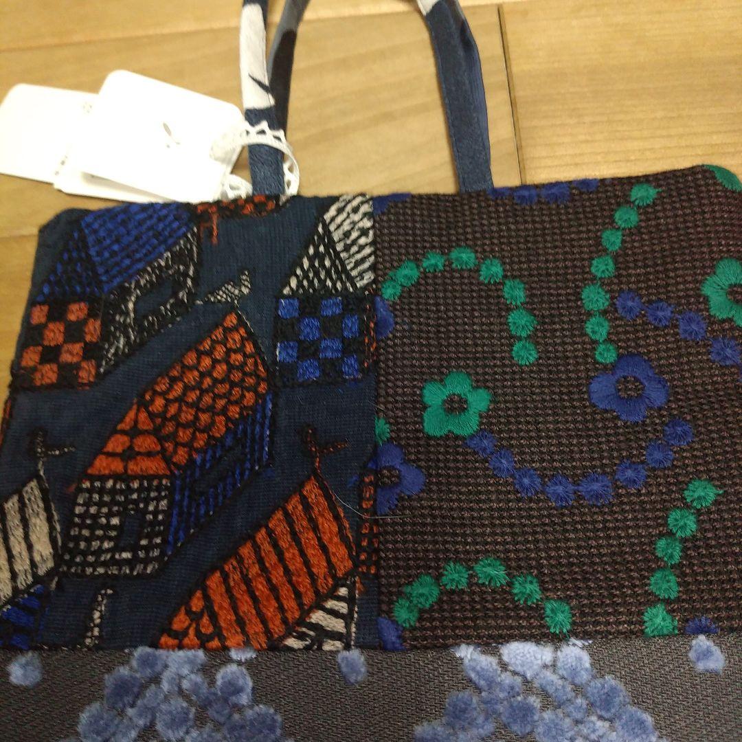 最終価格！ミナペルホネン トーストバッグ pomppia village 新品