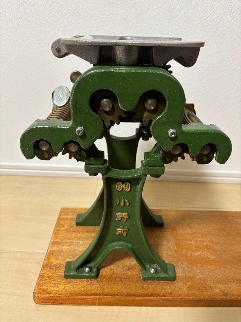 C*N様 小野式製麺機　両刃型　2.2mm 4.2mm 動作確認済