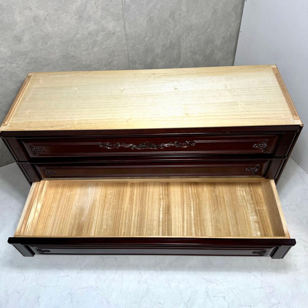 高級桐タンス】府中家具 下段 箪笥 時代家具 アンティーク レトロ 着物