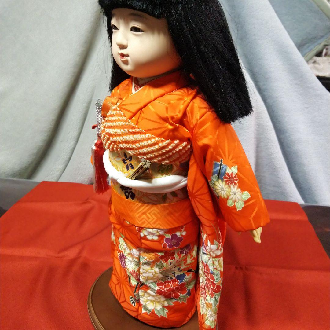 特選　市松人形　友禅　吉徳大光 明山作