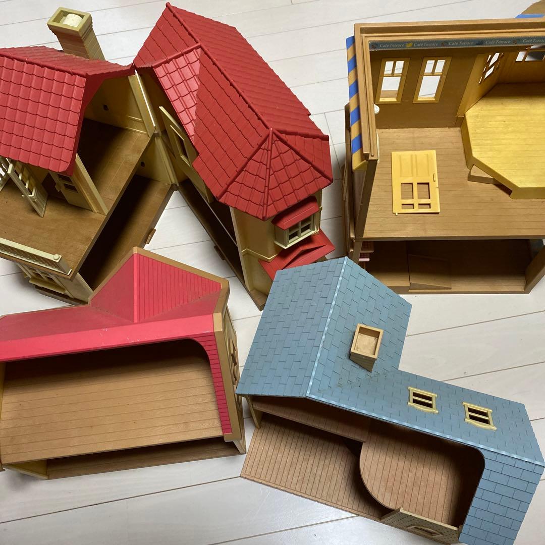 シルバニアファミリー　特大セット 赤い屋根の大きなお家 おすすめ家具セット-コトコトクッキング