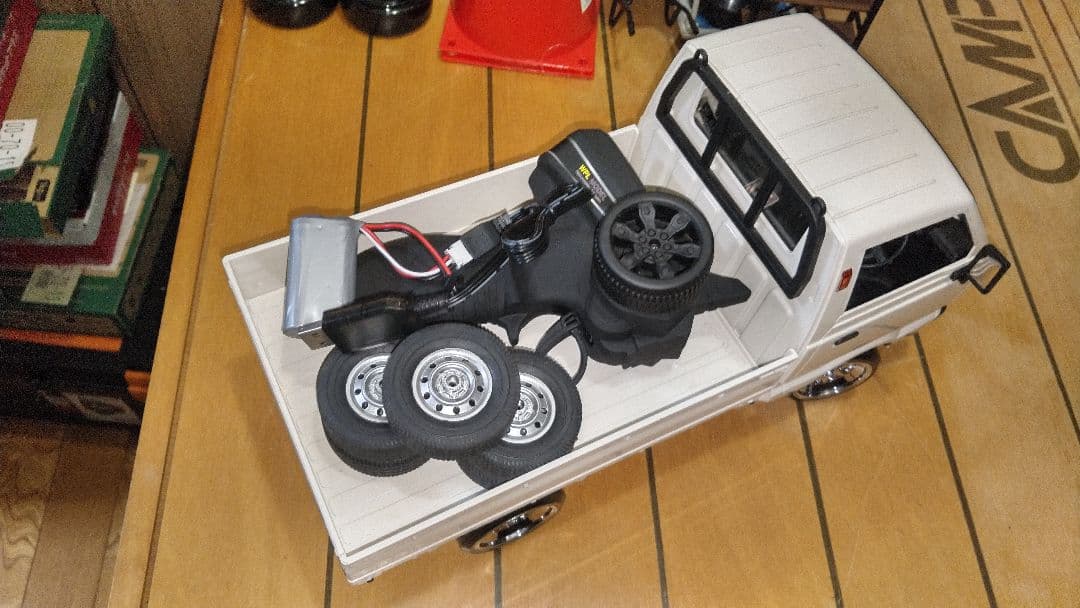 WPL D12 キャリートラック 動作未確認 現状販売 シャコタン ロンシャン