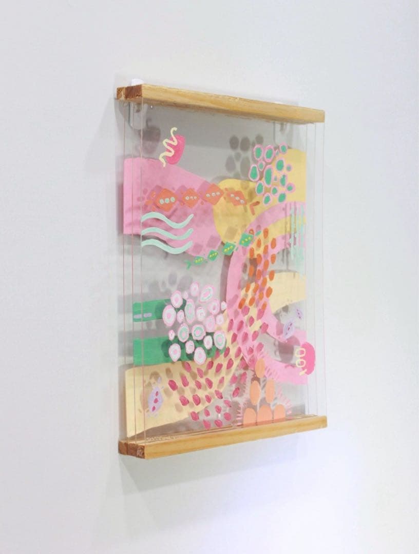 絵画作品｜《思考の海流》原画・一点物・アクリル